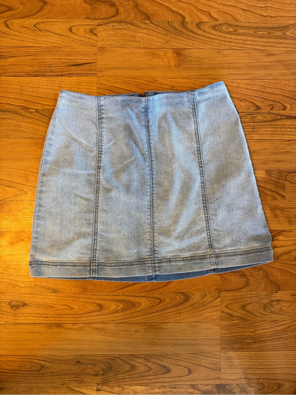 wild fable Light Blue Denim Mini Skirt